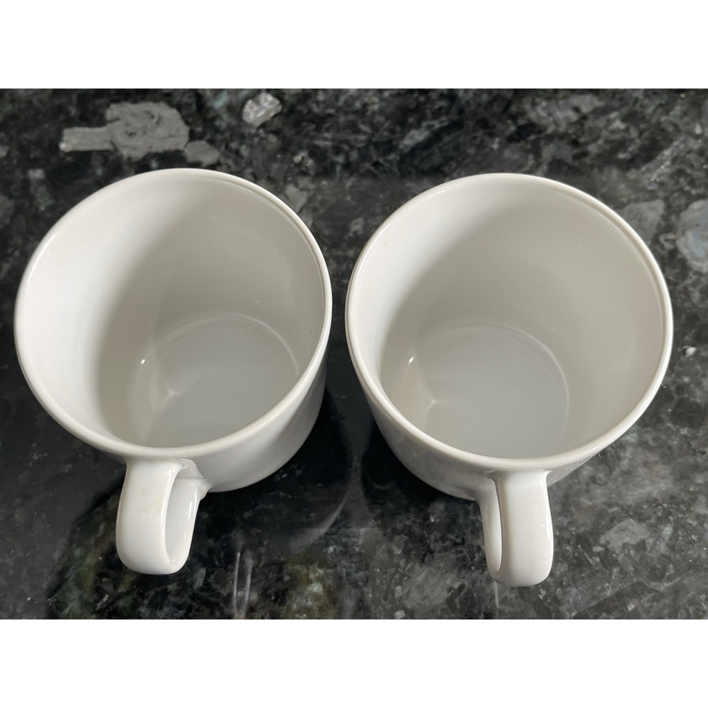 Ikea Ungdom Set Of 4 Black White Dots Stripes Ceramic Coffee Mugs READ - Picture 8 of 12